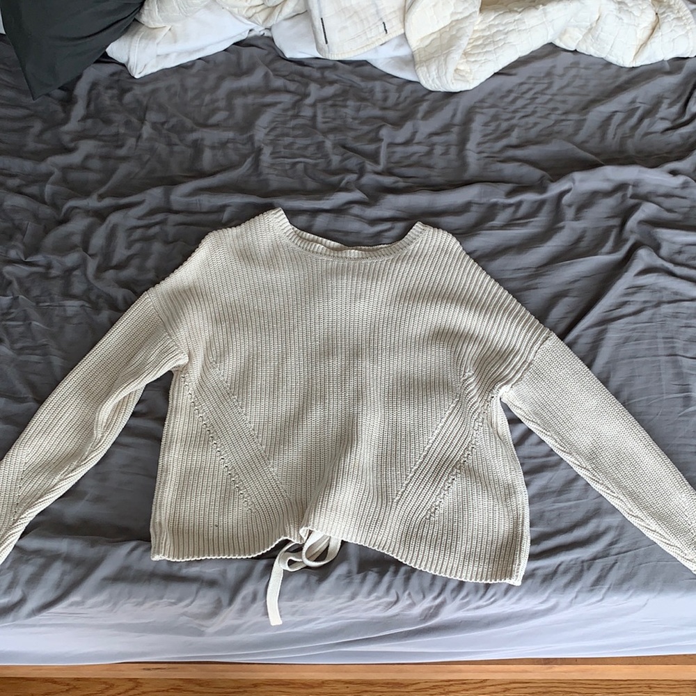 Lucky Brand cream colored sweater